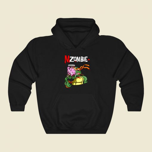 Mzombie Funny Graphic Hoodie