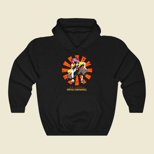 Natsu Dragneel Retro Japanese Funny Graphic Hoodie