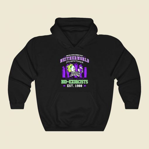 Neitherworld Bio Exorcists Funny Graphic Hoodie