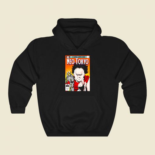 Neo Tokyo Funny Graphic Hoodie