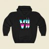 Neon Fantasy Funny Graphic Hoodie