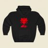 Neon Witcher Funny Graphic Hoodie