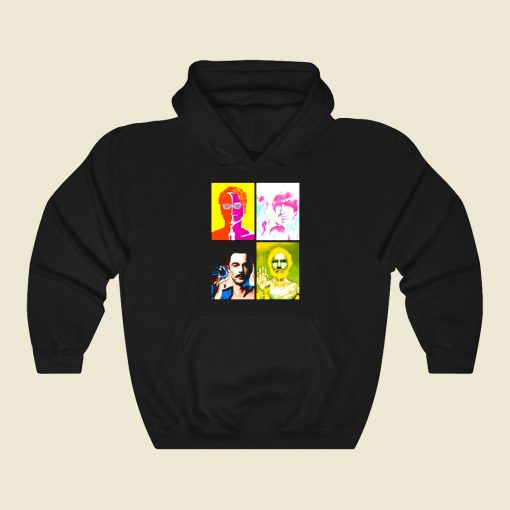 Nerdy 4 Funny Graphic Hoodie