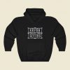 Never Trust The Living Beetlejuice Creepy Cute Goth Occult Funny Graphic Hoodie