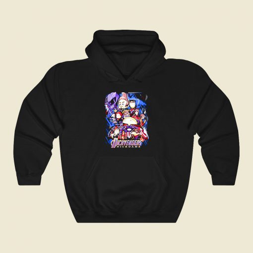 Nickgame Funny Graphic Hoodie