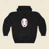 No Face Painted Funny Graphic Hoodie