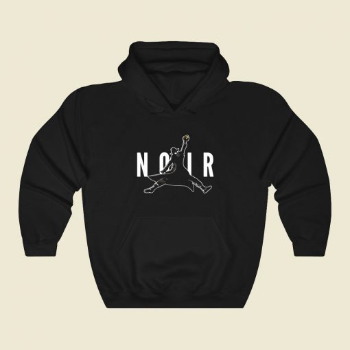 Noir Jordan Funny Graphic Hoodie