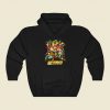 Nostalgia War Funny Graphic Hoodie