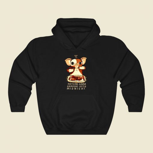 Nothing Good Happens After Midnight Funny Graphic Hoodie