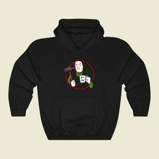 Number One Fan Funny Graphic Hoodie