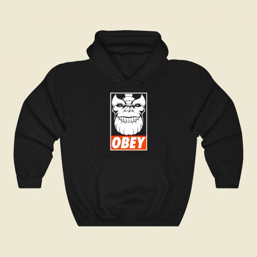 Obey The Titan Funny Graphic Hoodie