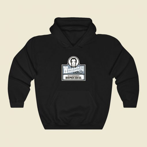 Old Fashioned Homicidal Funny Graphic Hoodie