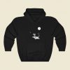 One The Ghost Cat Funny Graphic Hoodie