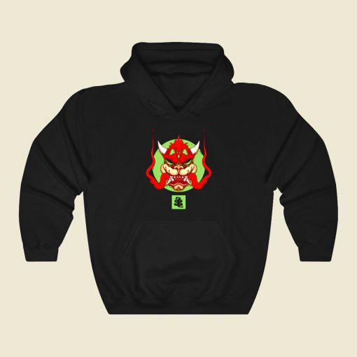 Oni Turtle Funny Graphic Hoodie