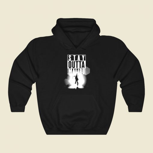 Outta Malibu Funny Graphic Hoodie