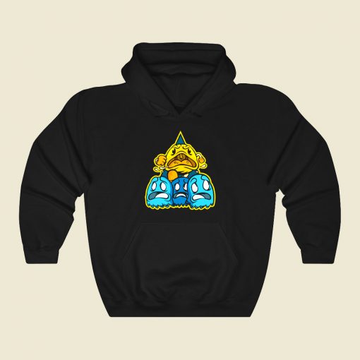 Pacman Unleashed Funny Graphic Hoodie