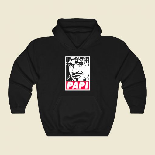 Papi Funny Graphic Hoodie