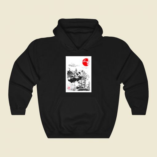 Patrolling The Endor Funny Graphic Hoodie