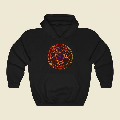 Pentagram Funny Graphic Hoodie