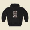 Pet Skeletons Funny Graphic Hoodie