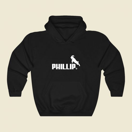 Phillip Logo Funny Graphic Hoodie