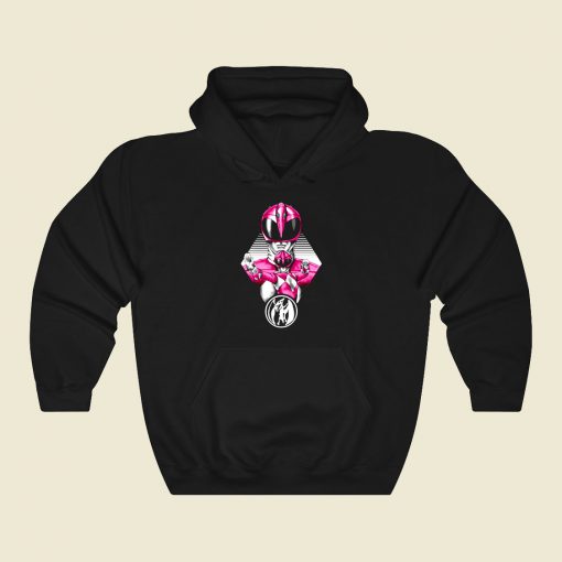 Pink Ranger Funny Graphic Hoodie