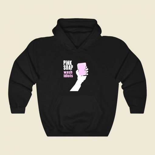 Pink Soap Funny Graphic Hoodie