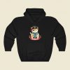 Pirate Cat Funny Graphic Hoodie