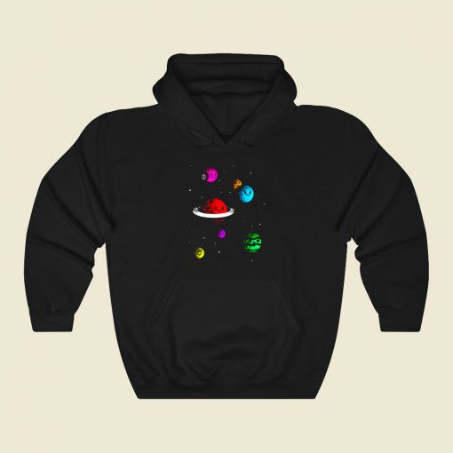 Planets Funny Graphic Hoodie