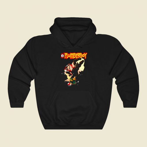 Plumberboy Funny Graphic Hoodie