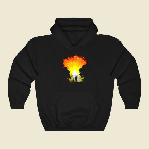 Post Apocalypse Funny Graphic Hoodie