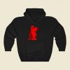 Red Demon Funny Graphic Hoodie