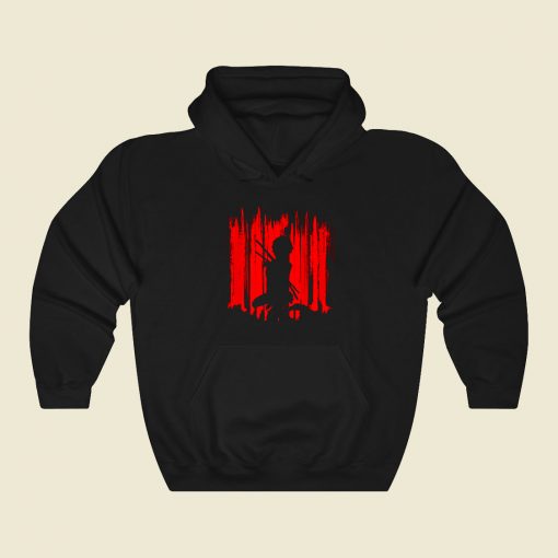 Red Lady Funny Graphic Hoodie