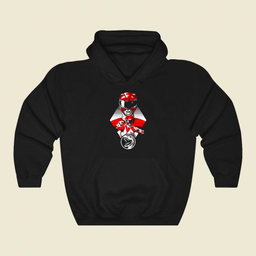 Red Ranger Funny Graphic Hoodie