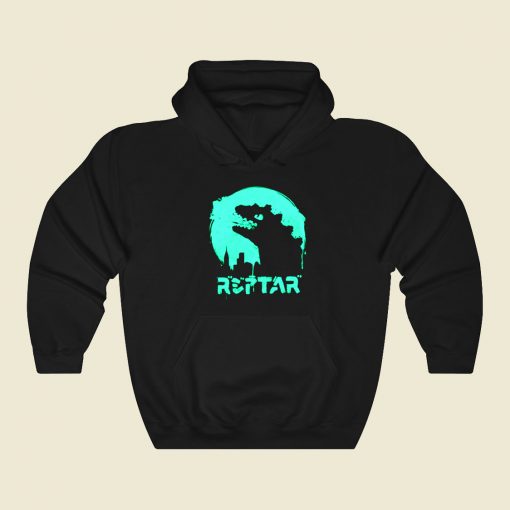 Reptzilla Funny Graphic Hoodie