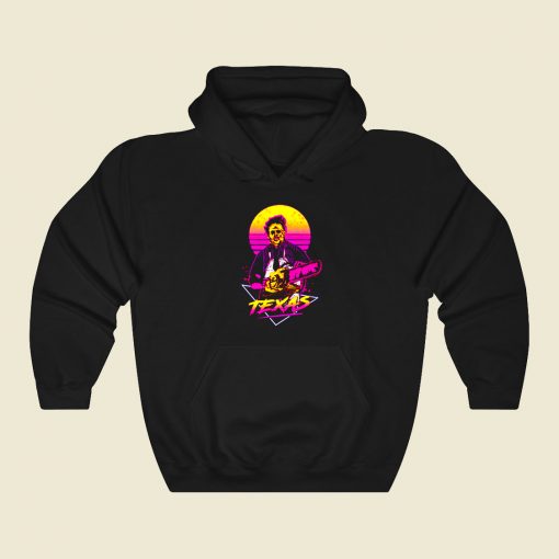 Retro Chainsaw Funny Graphic Hoodie