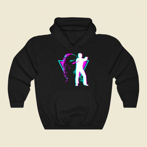 Retro Die Funny Graphic Hoodie