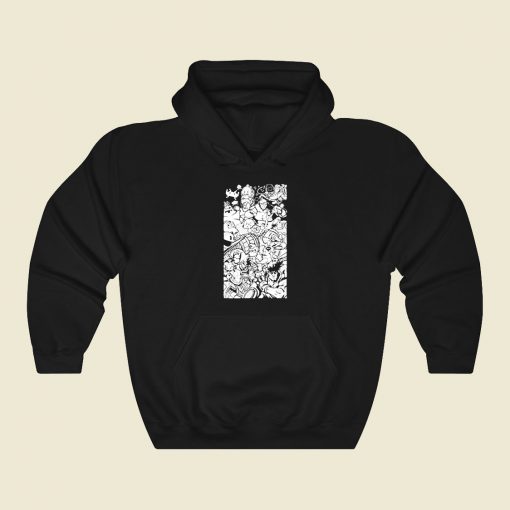 Retro Gen Funny Graphic Hoodie