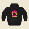 Retro Island Funny Graphic Hoodie