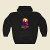 Retro Machete Funny Graphic Hoodie