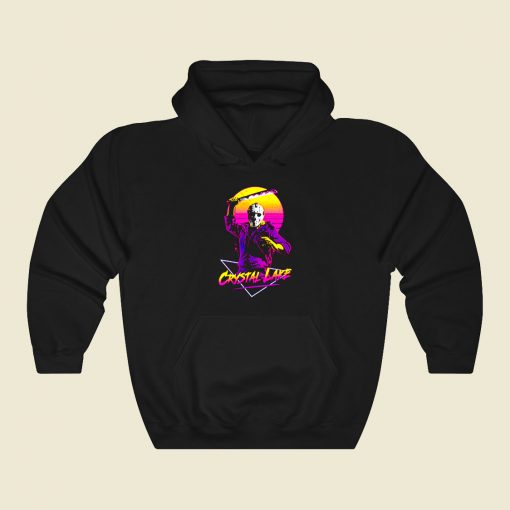 Retro Machete Funny Graphic Hoodie