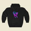 Retro Ultra Attack Funny Graphic Hoodie