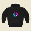 Rising Snowboard Funny Graphic Hoodie