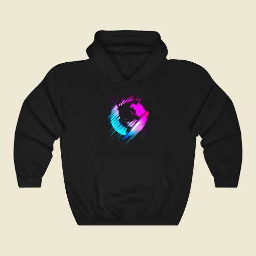 Rising Snowboard Funny Graphic Hoodie