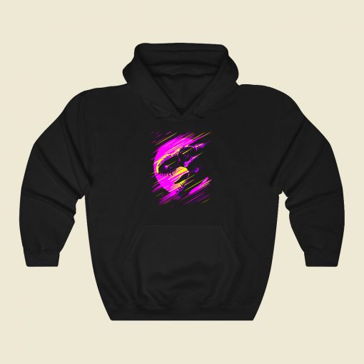 Rising T Rex Funny Graphic Hoodie