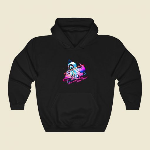 Running Away From Home Funny Graphic Hoodie