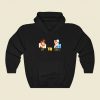 Ryu Vs Chunli Fight Funny Graphic Hoodie