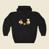 Ryu Vs Guile Fight Funny Graphic Hoodie