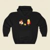 Ryu Vs Ken Fight Funny Graphic Hoodie