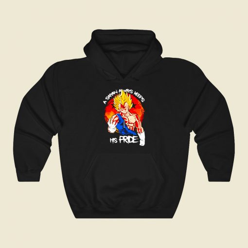 Saiyans Pride Funny Graphic Hoodie